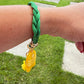 Pulsera Tropical con Encanto Verde