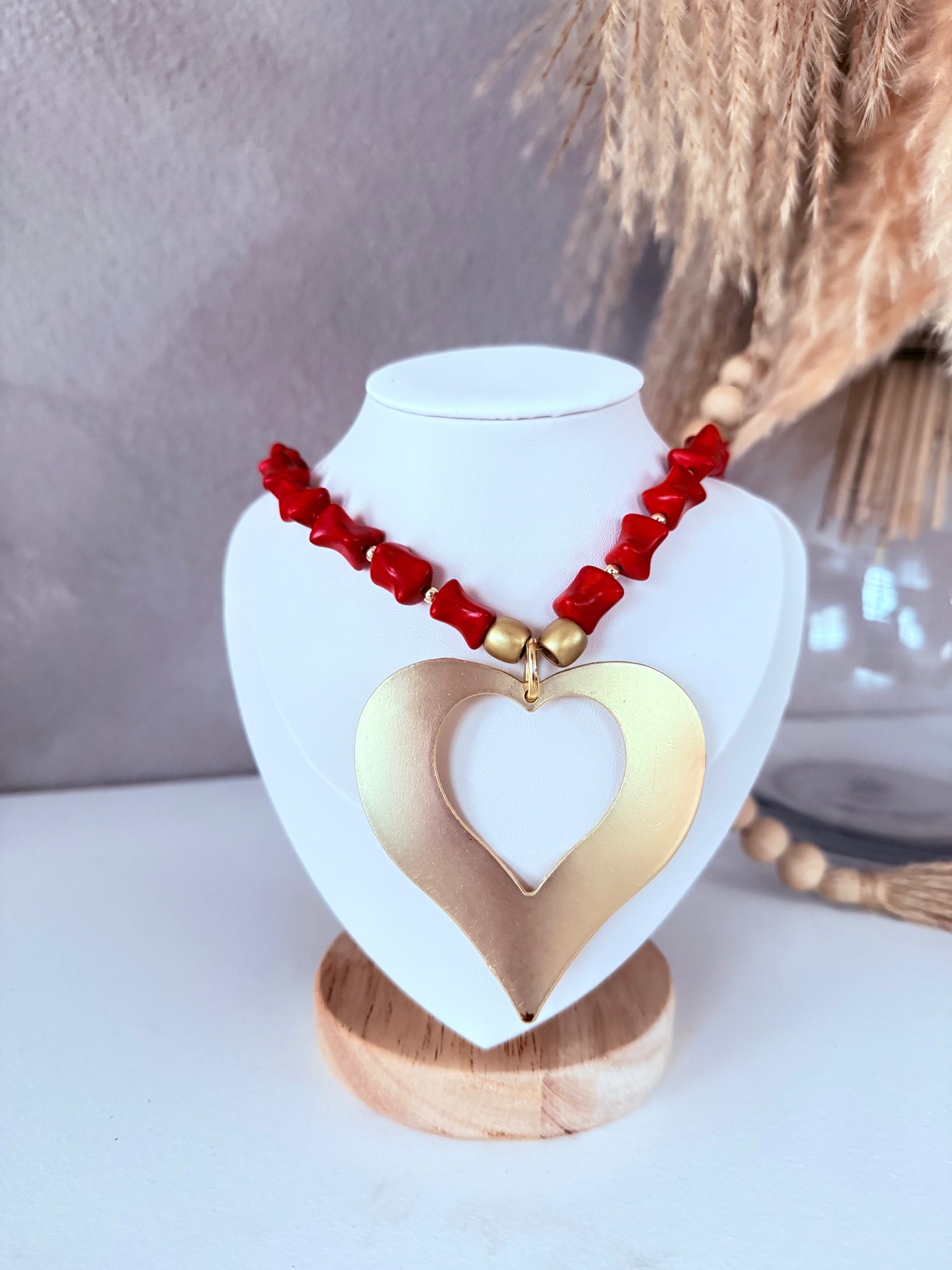 Collar Corazón Dorado