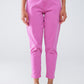 Q2 Ankle skinny Basic Jeans in pink