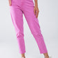 Ankle skinny Basic Jeans in pink