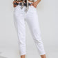 Ankle skinny  Basic Jeans in white