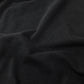 Black T-shirt made of fine stretch fabric with a boat neck