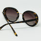 Brown Sunset Spot Oval Shaped Sunglasses