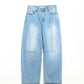 Bubble Wide Leg Jeans in light wash