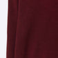Burgundy fine knit sweater with wide boat neck