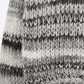 Chunky-knit sweater with marled design in gray