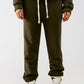 Q2 Cotton jogger in khaki