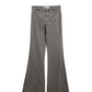 Dark grey Skinny Flared Jeans With Front Pocket Detail