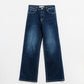 Dark wash wide leg 90's Jeans