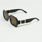 Diamond-Shaped Sunglasses In Ember with Tinted Lenses in Tortoise Shell