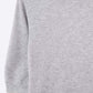 Fine knit sweater in grey with a high neck and elbow-length sleeves