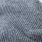 grey ribbed turtleneck sweater