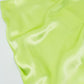 Lime Maxi Silk Skirt With Side Slit