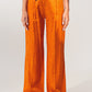 Loose Fit Zebra Print Pants in Orange