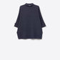 Q2 Navy Knitted Sweater with Button Details