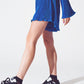 Pleated Short in Blue