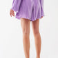 Pleated Short in lilac