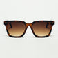 Q2 Polarised Sunglasses Brown Lens