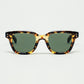 Q2 Polarised Sunglasses with dark Lens With Tortoise Sheel Frame