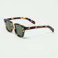 Polarised Sunglasses with dark Lens With Tortoise Sheel Frame