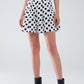 Q2 Polka dot Shorts with pockets