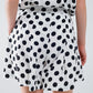 Polka dot Shorts with pockets