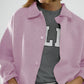 Q2 Relaxed high quality knitted Cardigan in pink