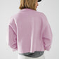 Relaxed high quality knitted Cardigan in pink