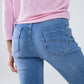 Skinny Jeans In light wash with detail on the pocket