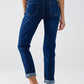 Skinny mid rise Jeans in dark wash