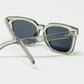 square bevel frame sunglasses in grey