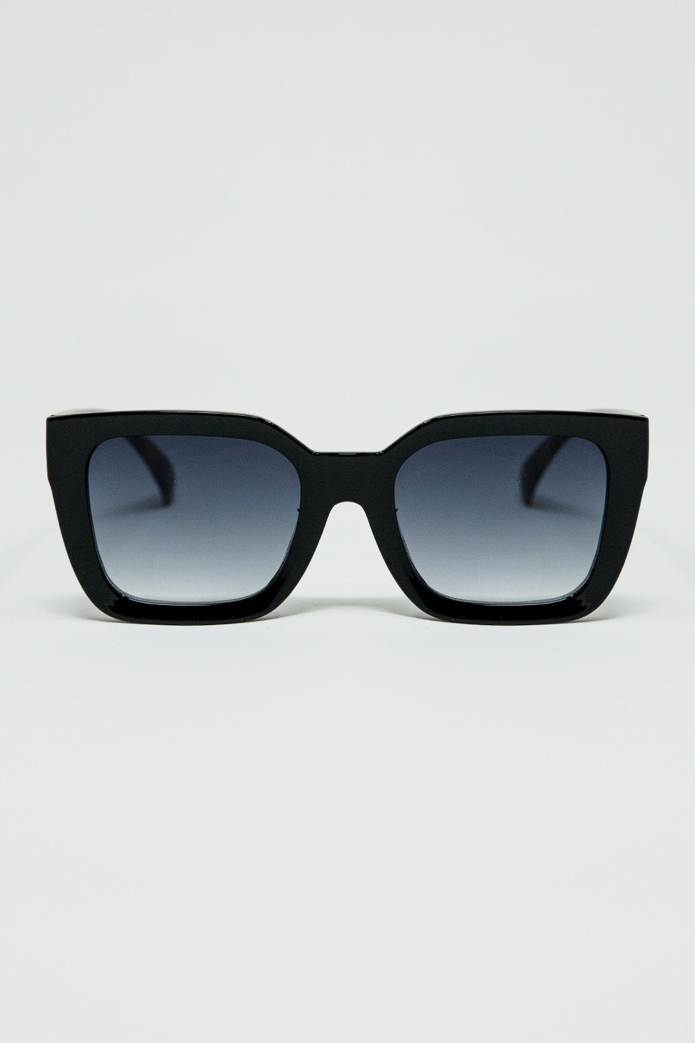 Q2 Square sunglasses with animal print on the side