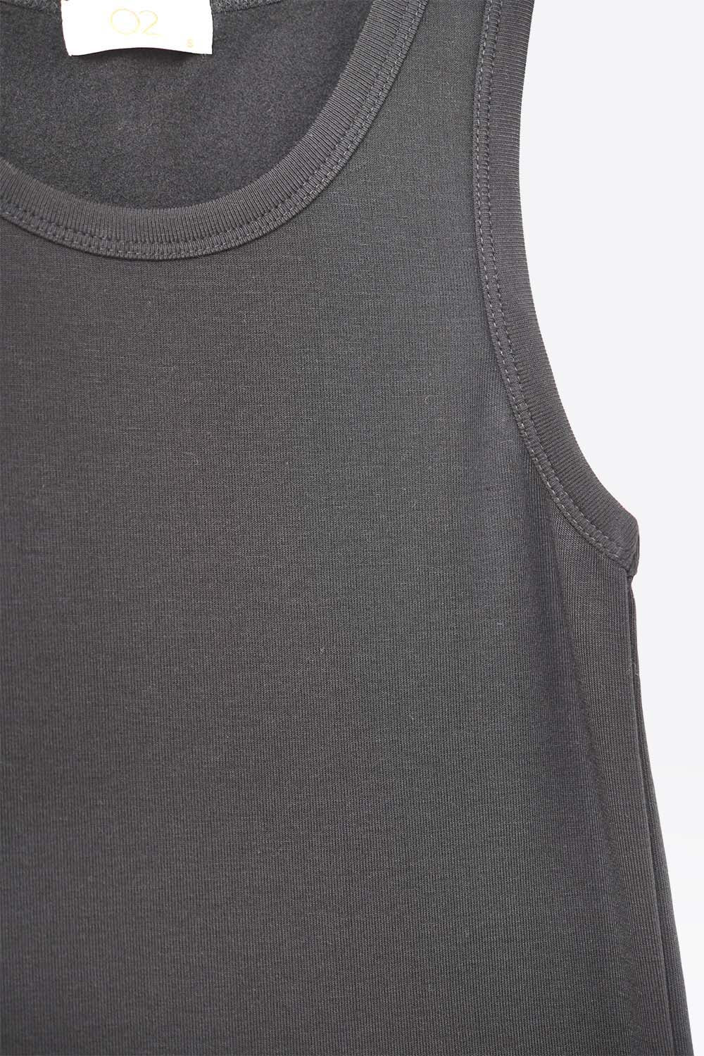 Super Soft Knitted Basic Tank in black
