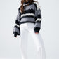 white wide leg high rise Pants