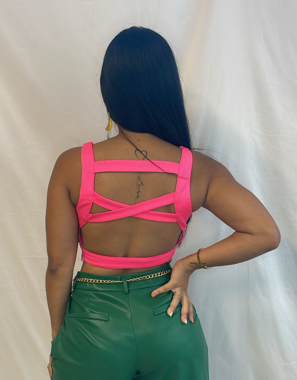 Cropped Top in Pink Szua Store