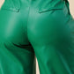 Faux-Leather Pant Green Szua Store