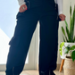 Stylish and Practical: High-Waisted Nylon Cargo Pants - Szua Store