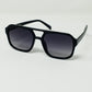 70´s Aviator Sunglasses In Black - Szua Store