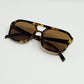 70´s Aviator Sunglasses In Tortoise Shell - Szua Store