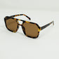 70´s Aviator Sunglasses In Tortoise Shell - Szua Store