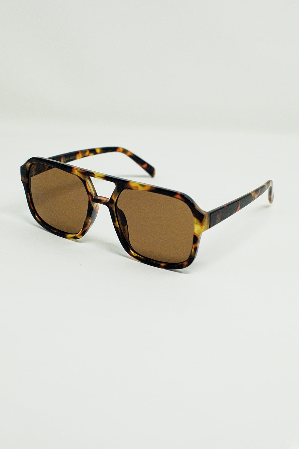 70´s Aviator Sunglasses In Tortoise Shell - Szua Store