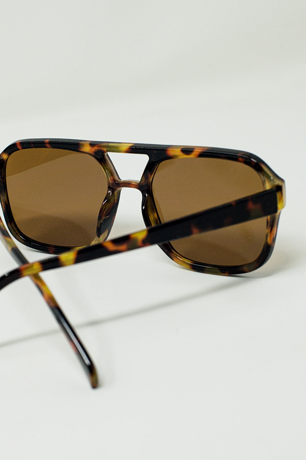 70´s Aviator Sunglasses In Tortoise Shell - Szua Store