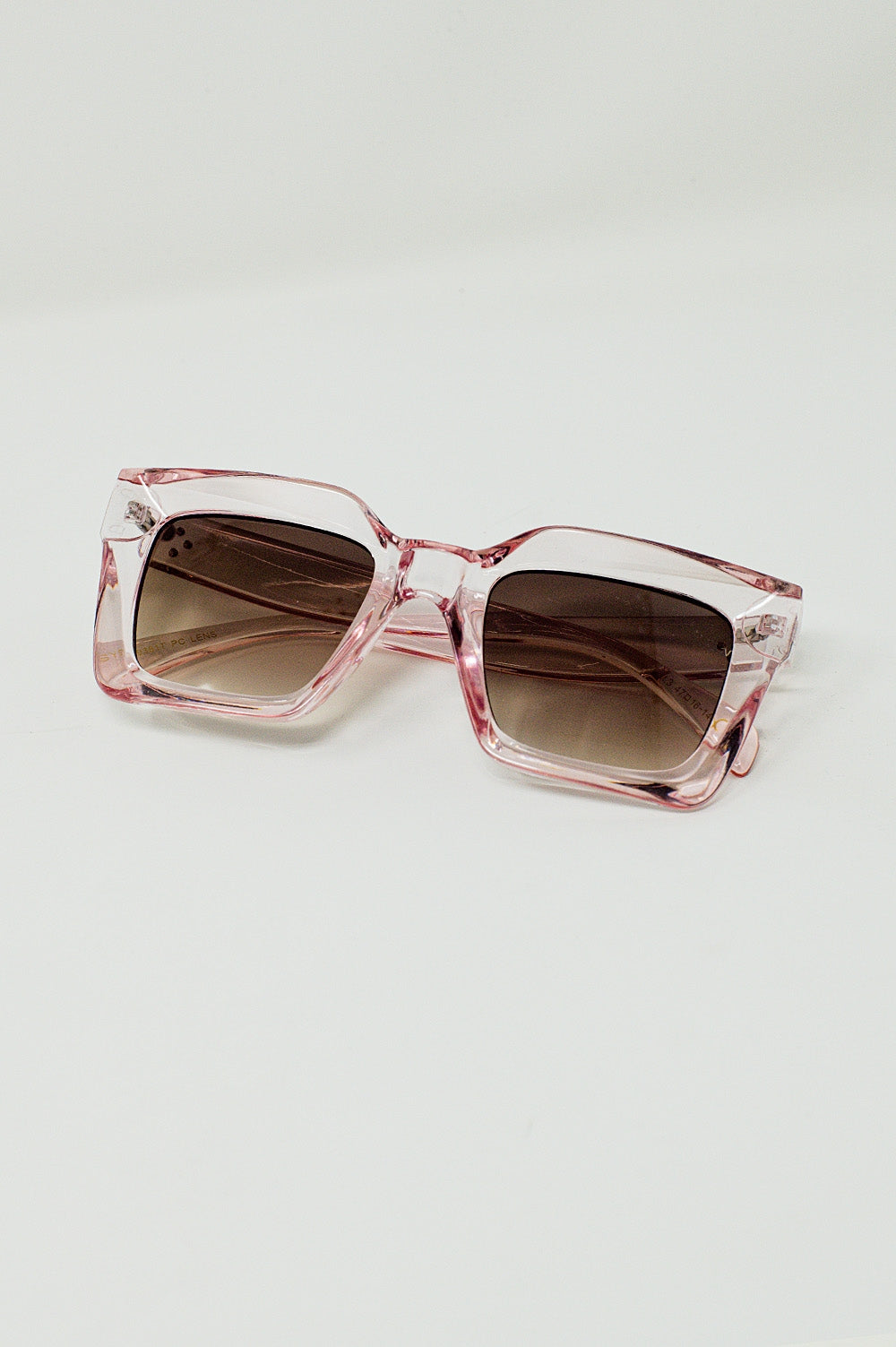 90's Squared Sunglasses in Pink - Szua Store