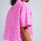 90s cropped button through pink shirt Szua Store