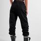 Adjustable waistband joggers in black Szua Store