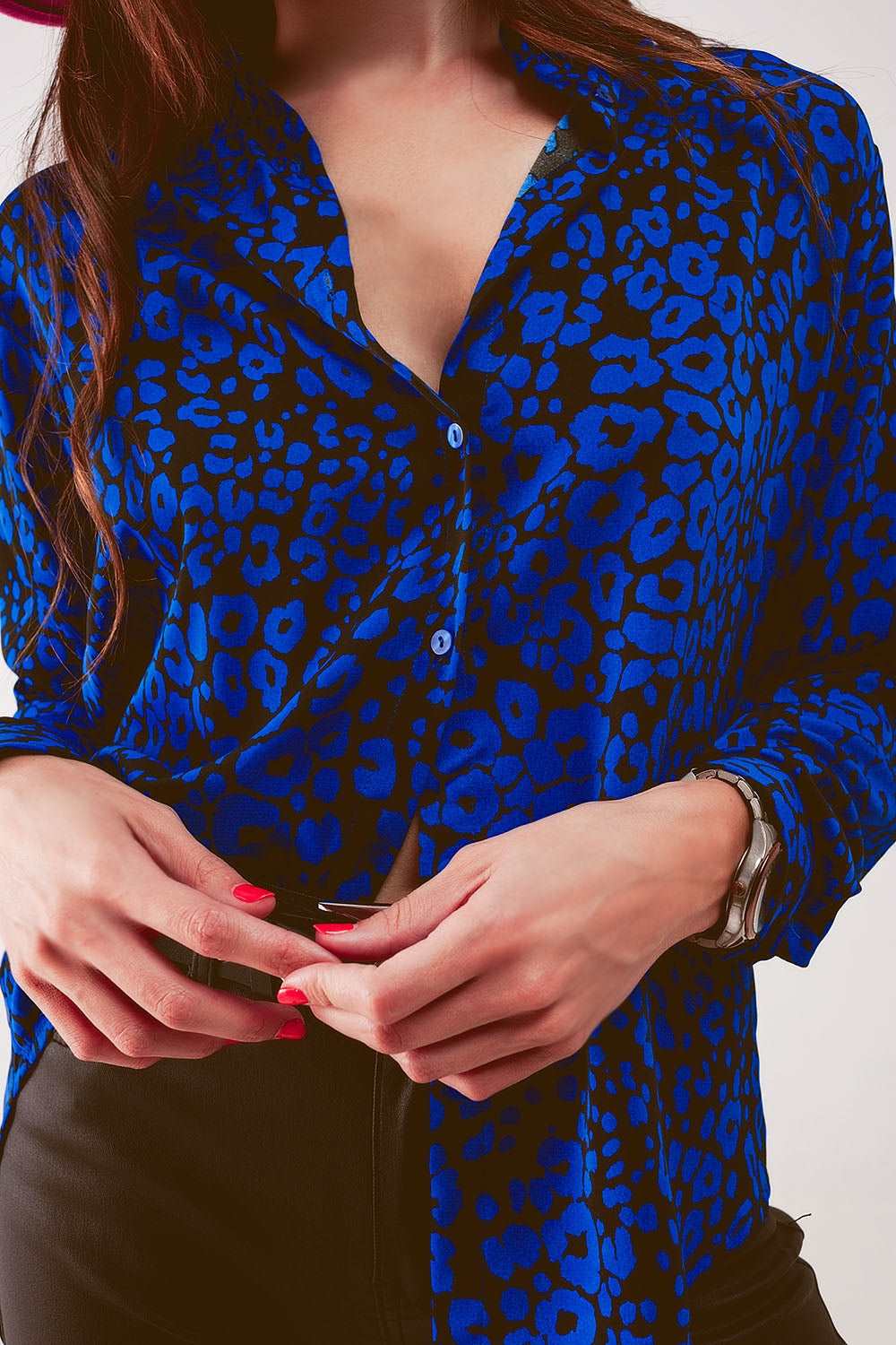 Animal shirt in blue Szua Store