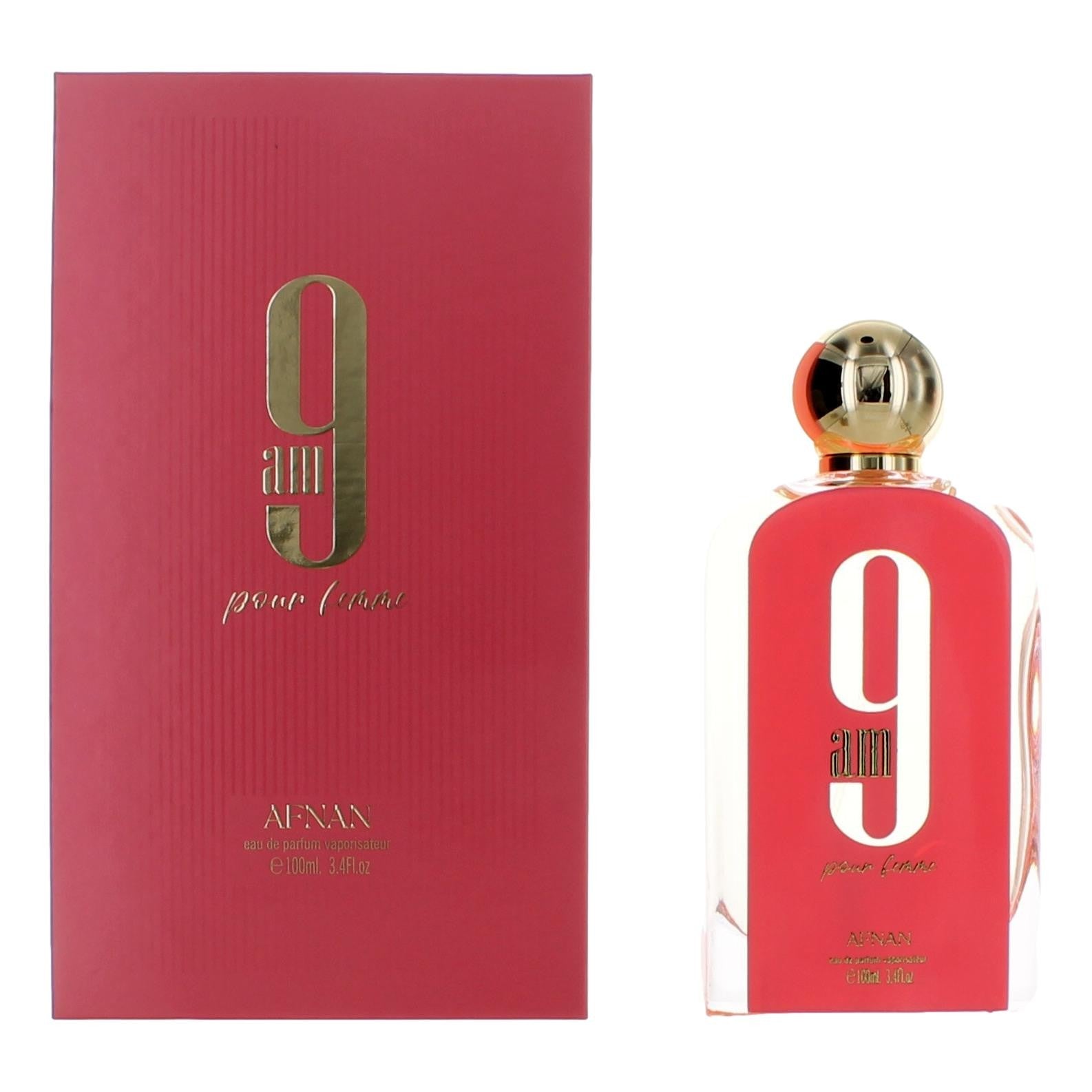 9 AM by Afnan, 3.4 oz Eau De Parfum Spray for Women