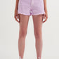 Baggy tomboy short in lilac denim Szua Store