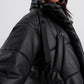 Bomber puffer jacket in black Szua Store