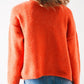 Button down cardigan in orange Szua Store